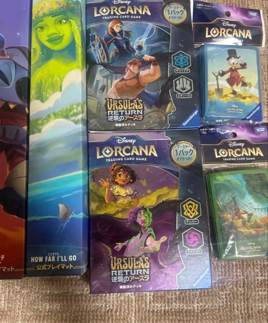 ロルカナカードゲーム 6点セット まとめ売り 公式プレイマット　スタートデッキ