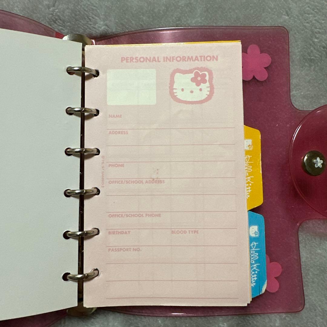 超レア　非売品　入手困難 Hello Kitty スケジュール帳 平成レトロ