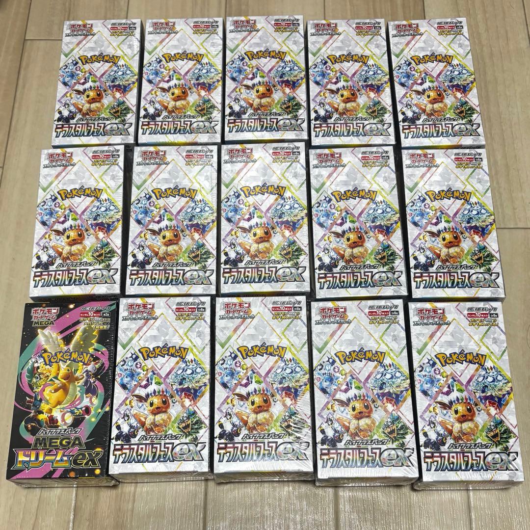 ポケモンカードゲーム　テラスタルフェスex メガドリームex