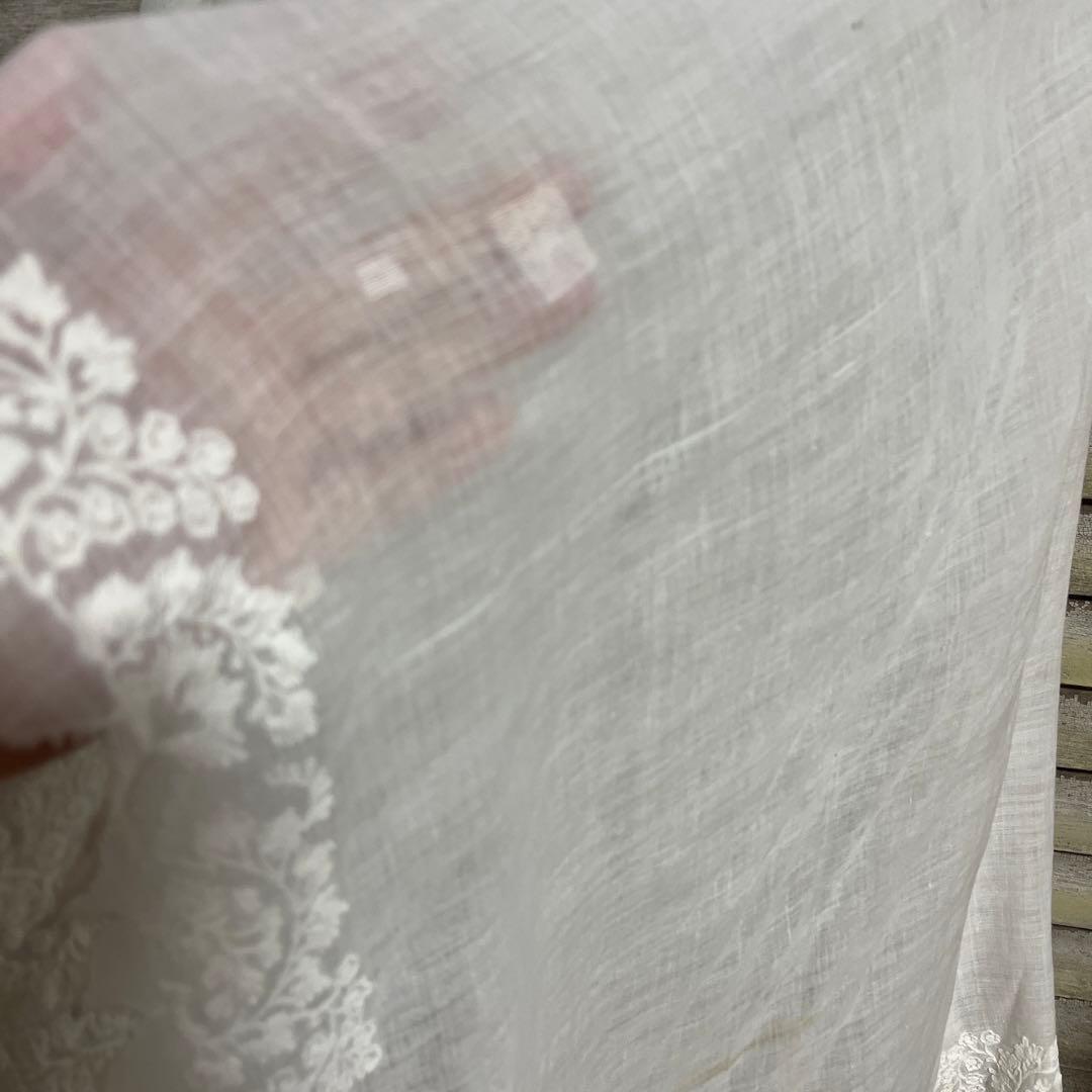 アンティーク　レースストール　フランス