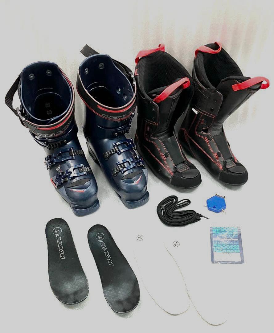 ◼️レクザム、スキー靴☆REXXAM☆R-EVO120M◆24-24.5cm◼️