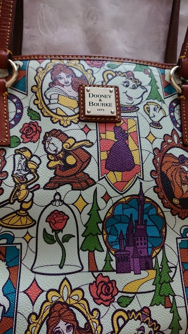 レア★Dooney&Bourke美女と野獣 ショルダーバッグ