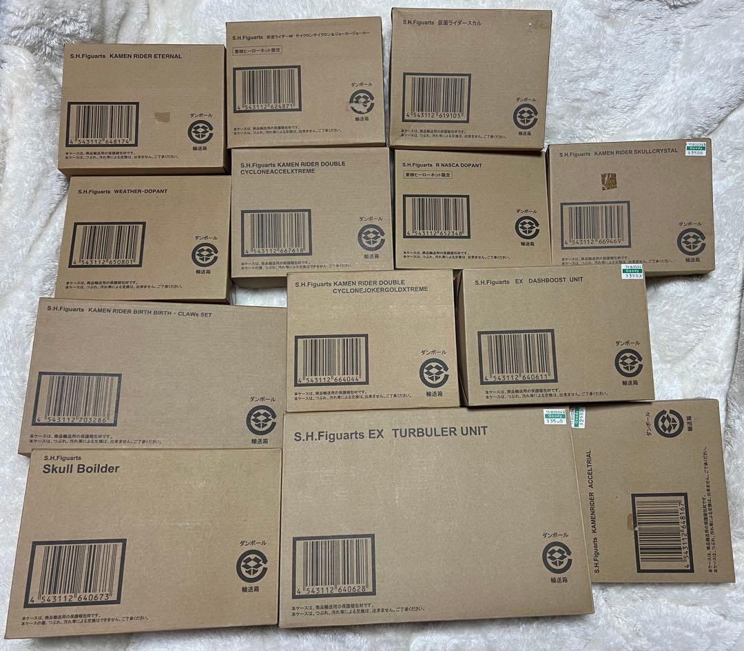 開封、未開封品 S.H.Figuarts フィギュアーツ　仮面ライダーＷ　他