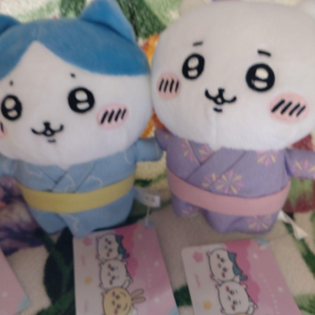ちいかわ　ぴっち出品　浴衣ぬいぐるみ　うさぎさん