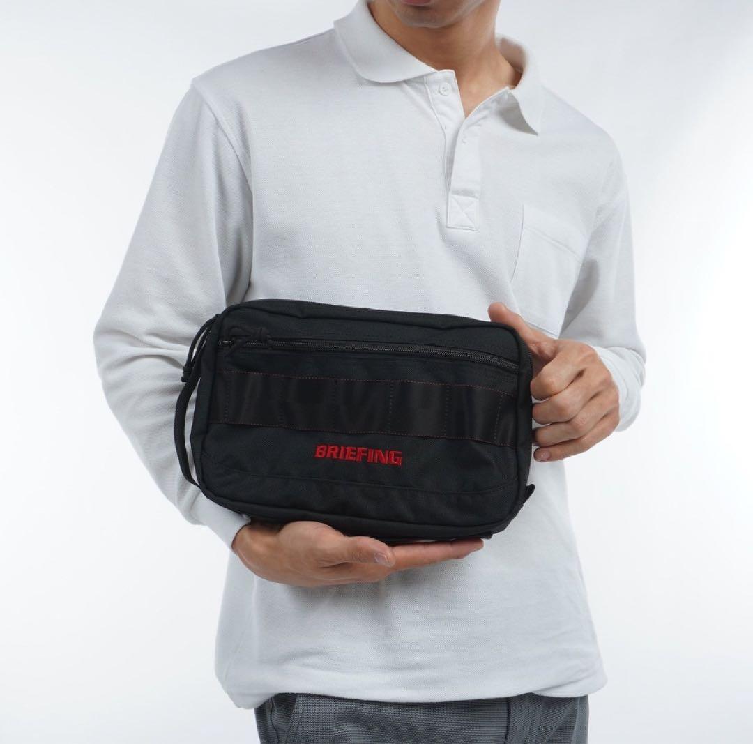 新品　未使用ブリーフィング BRIEFING ￼TL TURF クラッチバッグ