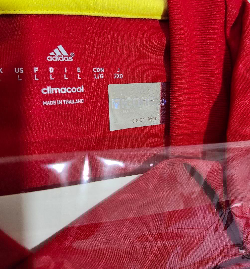 シャビ アロンソ スペイン代表 サイン ユニフォーム レアル マドリード 監督