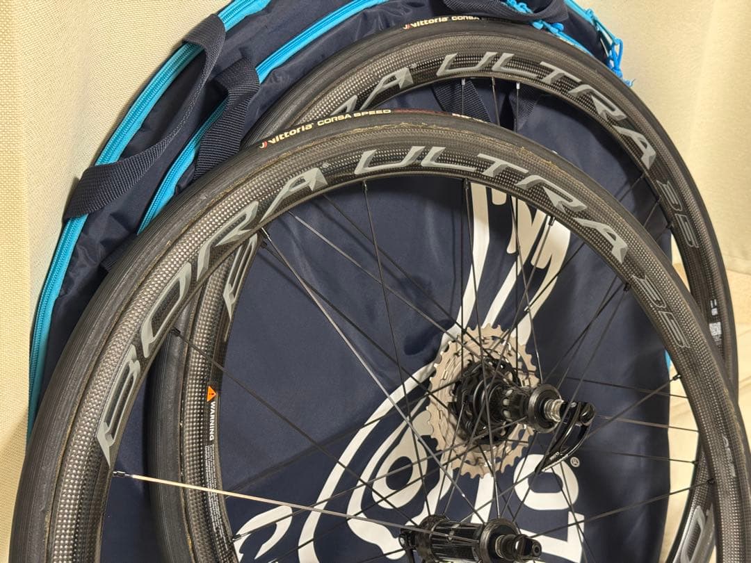 【美品】Campagnolo Bora Ultra 35 コルサスピード付