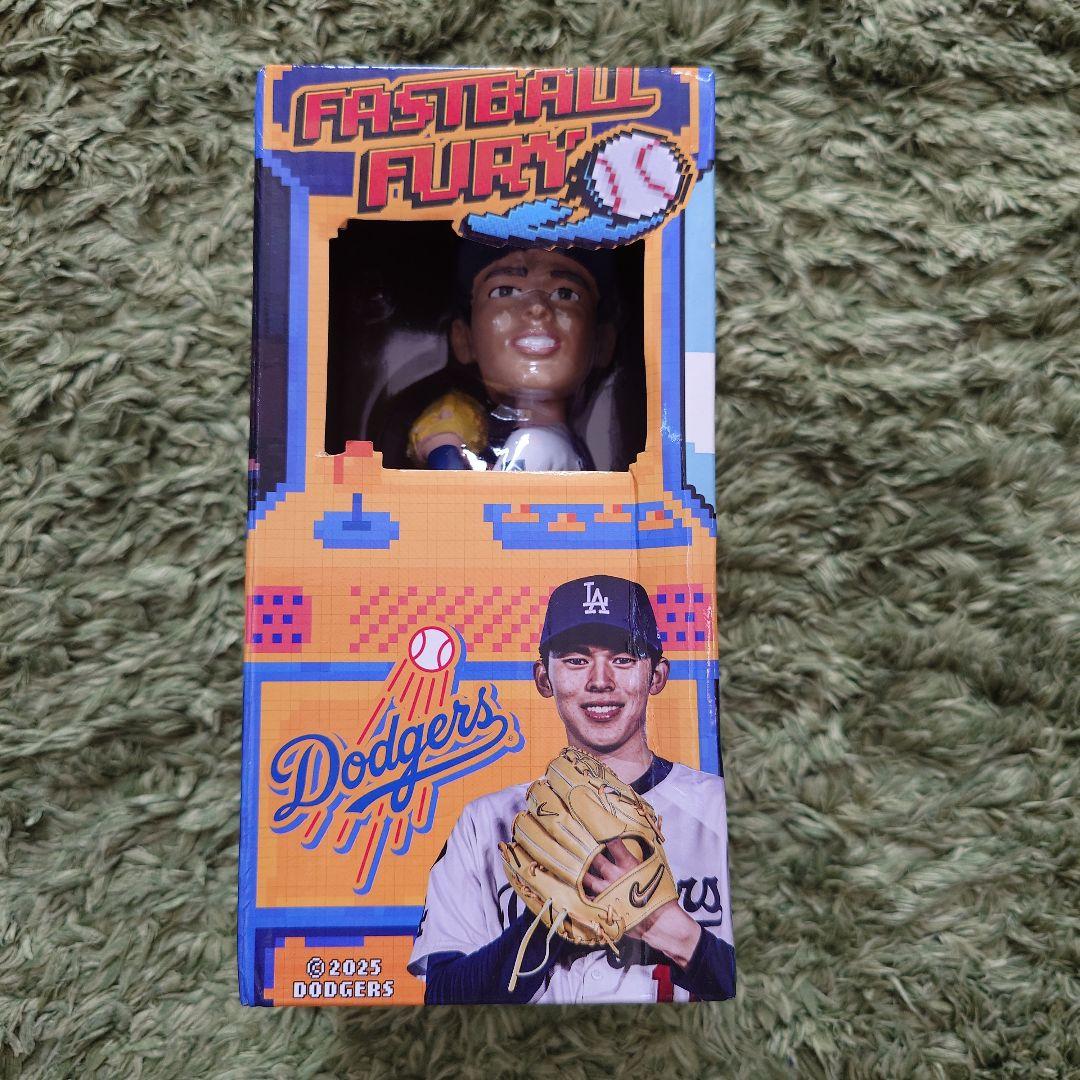 【新品未開封】佐々木朗希ボブルヘッド　ドジャース　2025/8/4配布品