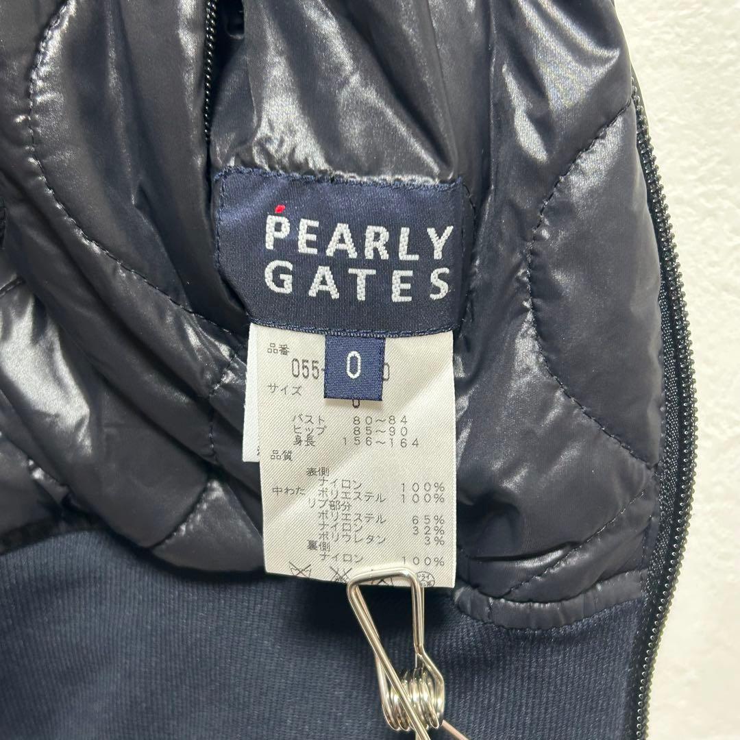 PEARLY GATES レディース ゴルフ 中綿スニード リバーシブル半袖