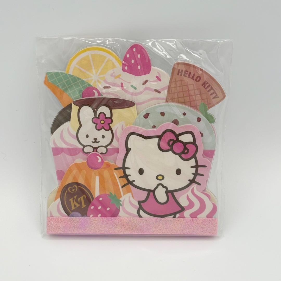 激レア　ハローキティ　メモ帳　ノート　プリンアラモード　アイス型　まとめ売り