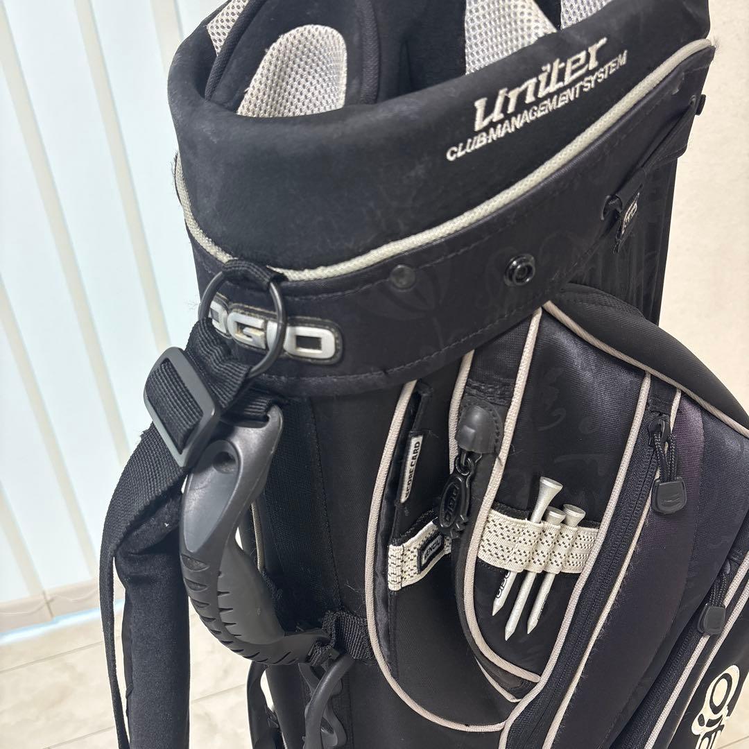 美品 Ogio オジオ ブラック キャディバッグ 14分割ユニバーサル