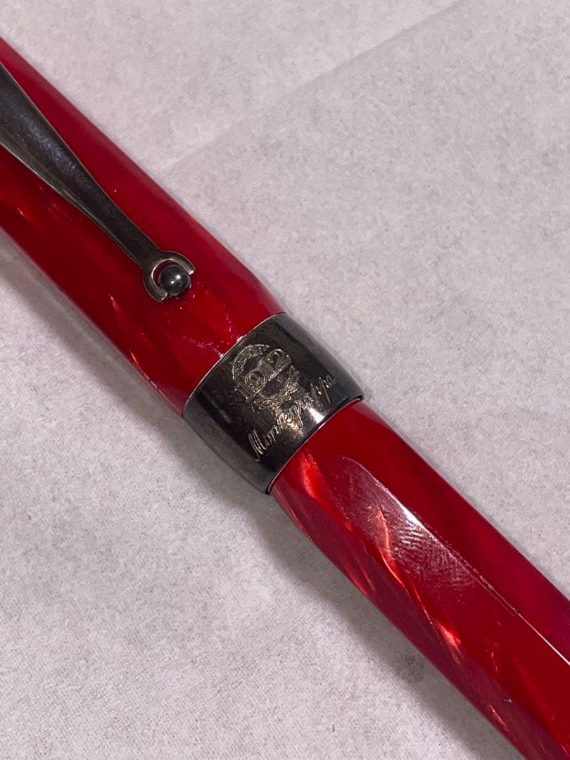 モンテグラッパ 万年筆 1912 M字 シンフォニー　レッド　赤