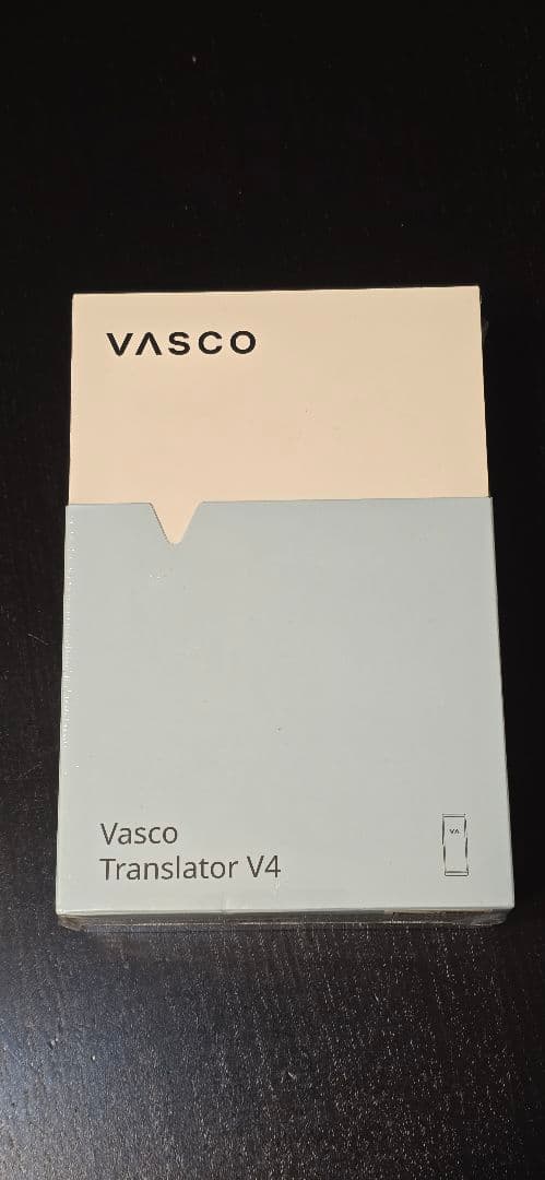Vasco Translator V4 翻訳機 本体　ブラック