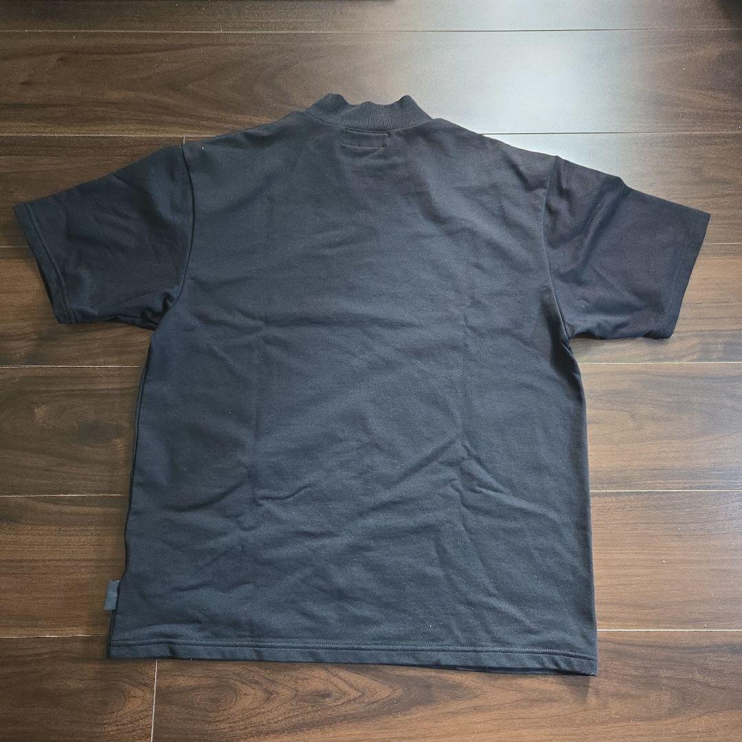 WINDANDSEA ウィンダンシー モックネックシャツ ブラック