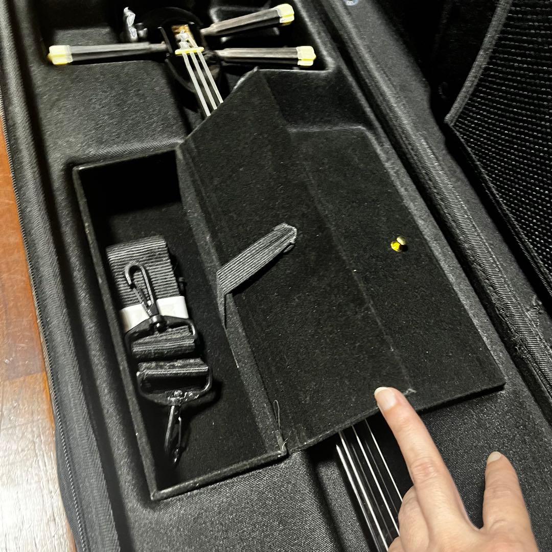 ヘビ皮沖縄三味線 （練習用）ケース付き