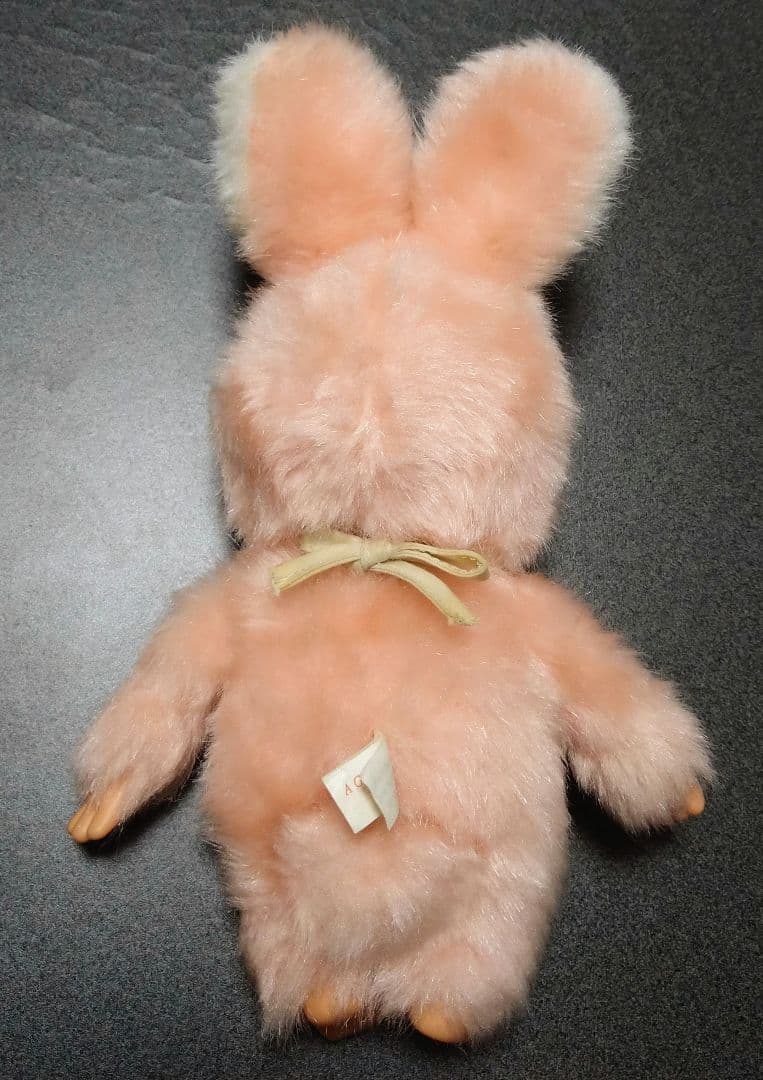 【昔のアンティーク】チムたん 24cm ぬいぐるみ レトロ モンチッチ　ラビット