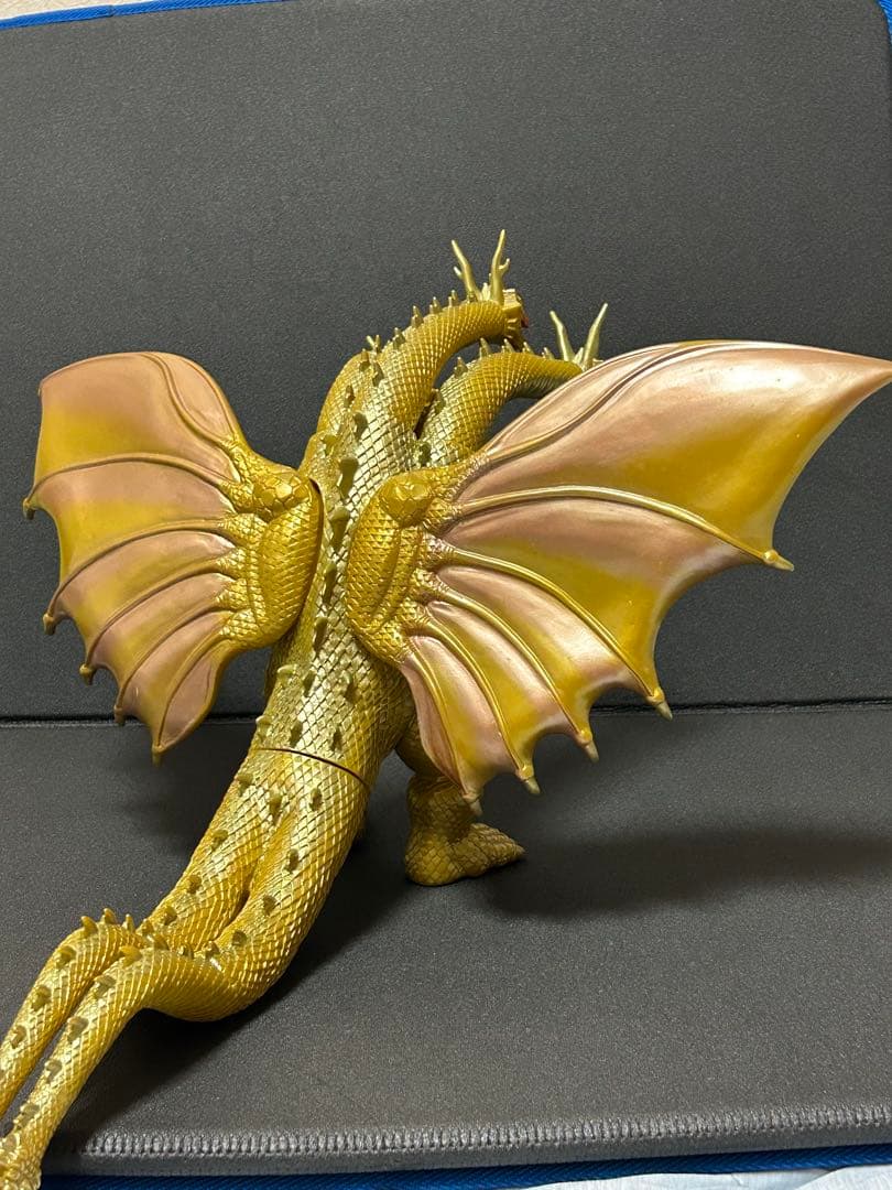 （美品）キングギドラ　平成モスラシリーズ版　大型ソフビ