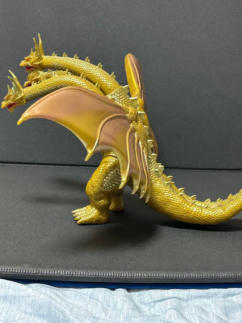 （美品）キングギドラ　平成モスラシリーズ版　大型ソフビ