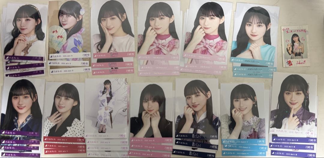 川﨑桜　生写真　アクキー　まとめ売り