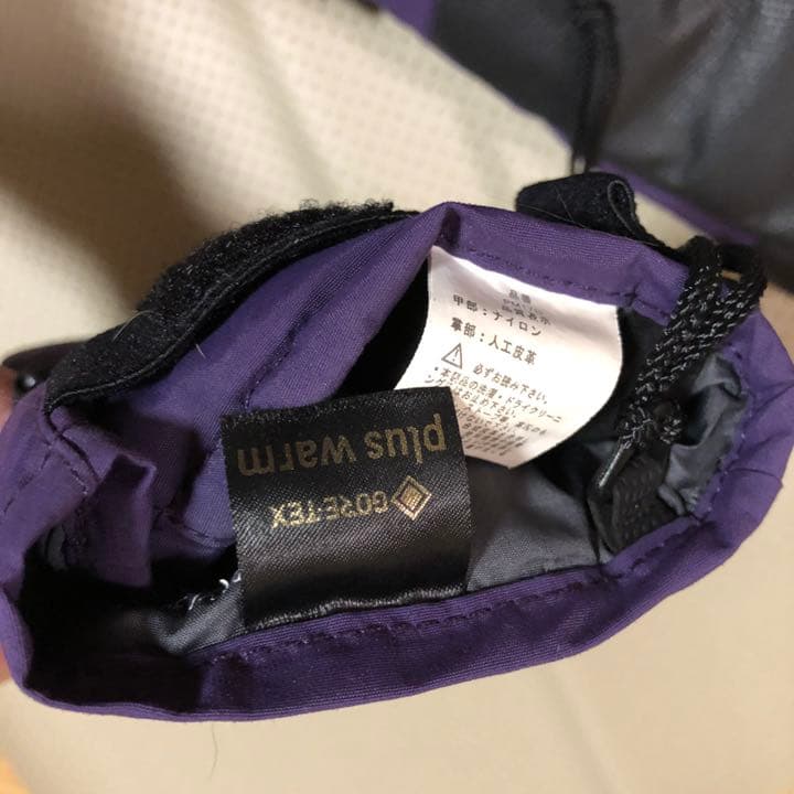 VOLCOM ボルコム GORE-TEX パープル ミトン S ¥18252-品