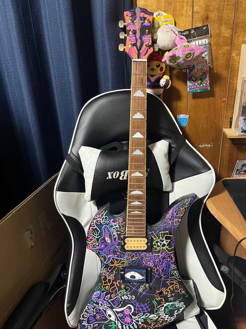 最終値下げ！hideペイントギター ジャンク