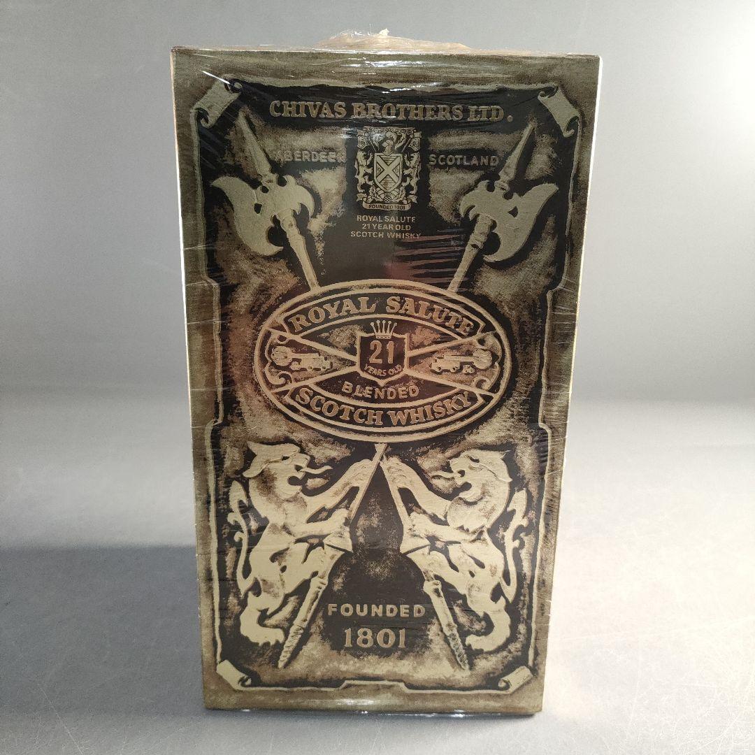 A1376-4/ロイヤルサルート21年/ブレンデッドスコッチウイスキー700ml