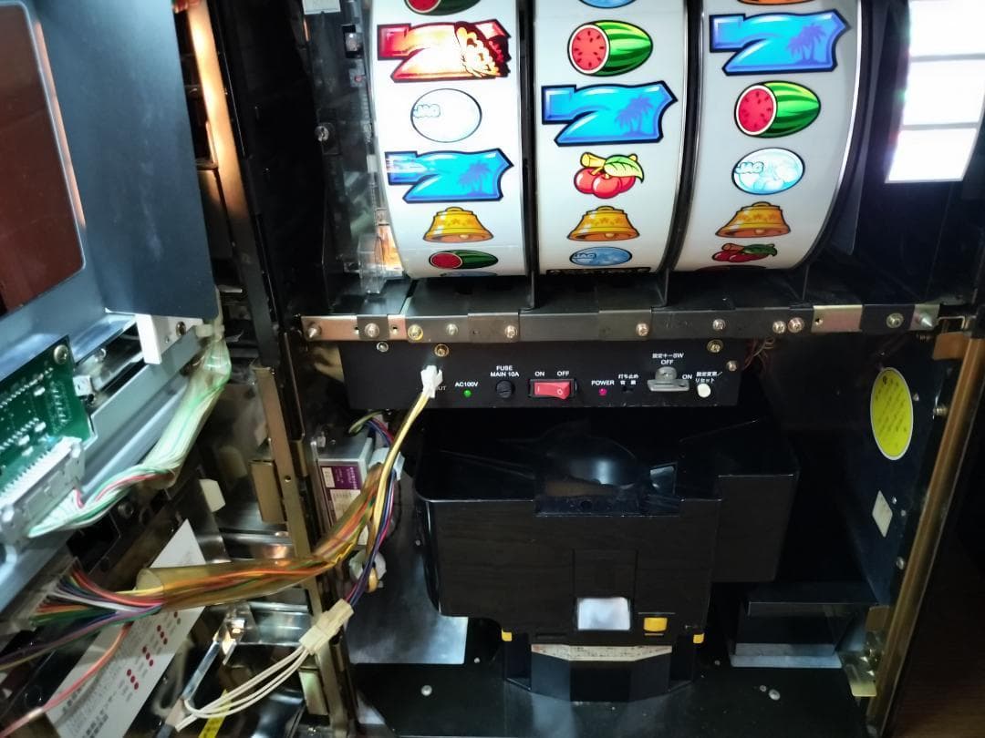 【パチスロ実機】オリンピア★南国育ち25【不要機付き】４号機・レア・人気