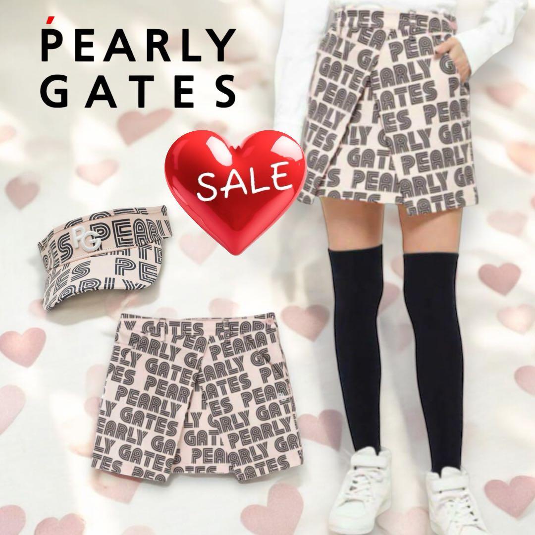 パーリーゲイツ❣️レディース❣️ストレッチスカート＆バイザー 新品正規品