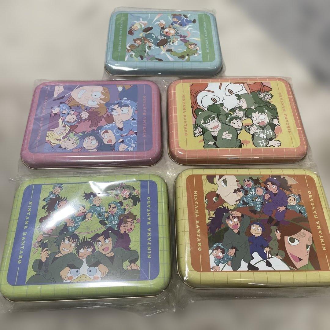 焼*い様 忍たま乱太郎 クッキー缶 5個セット