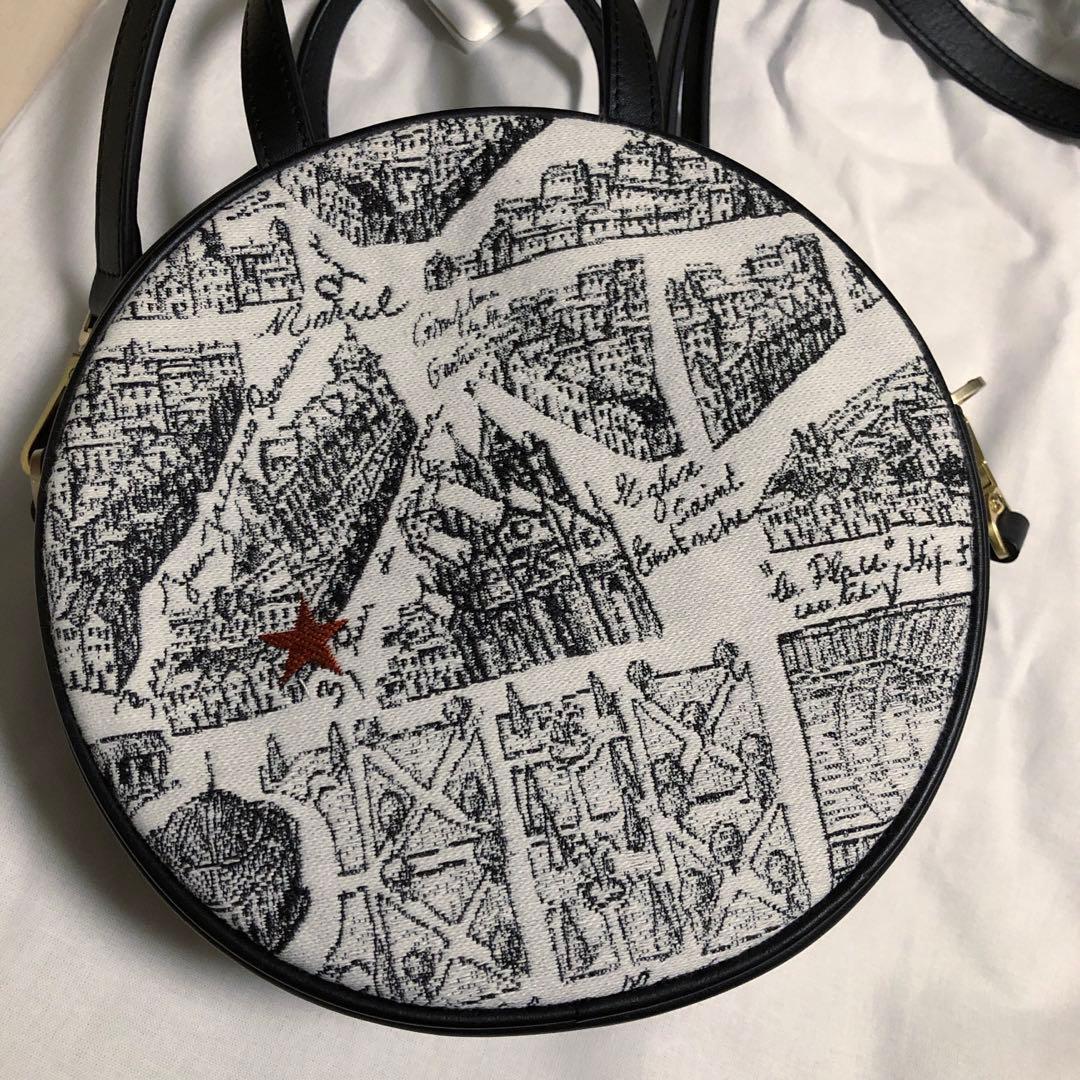 アニエス ベー　agnis b ショルダーバッグ　パリマップ　新品未使用