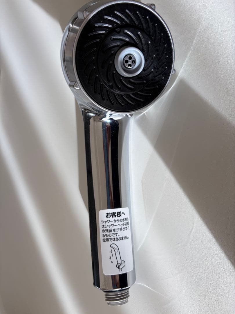 TOTO ワンダービートマッサージシャワーヘッド(メッキ・取替用) THC10C