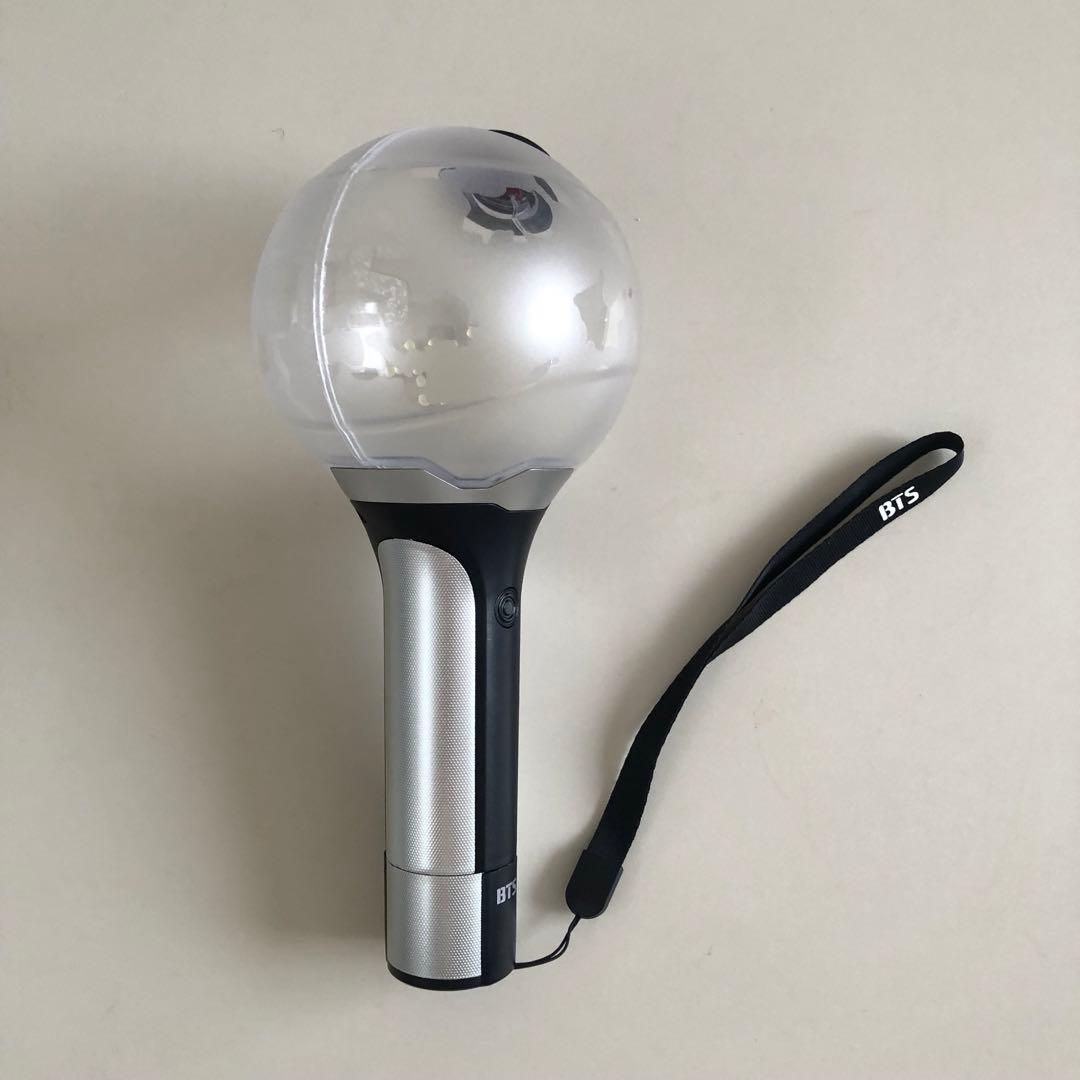 BTS 公式ライトスティック Ver.2 Ver.3 セット　アミボム