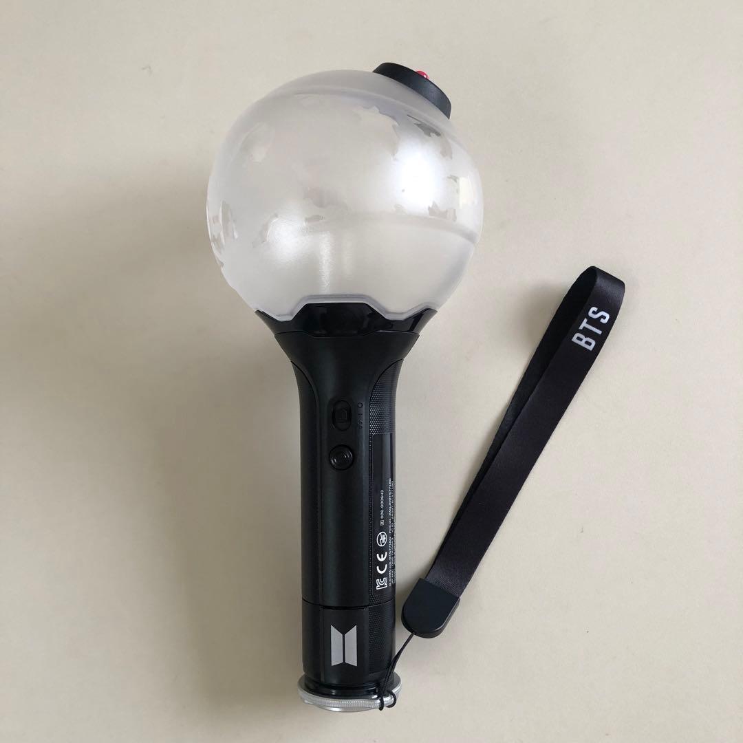 BTS 公式ライトスティック Ver.2 Ver.3 セット　アミボム