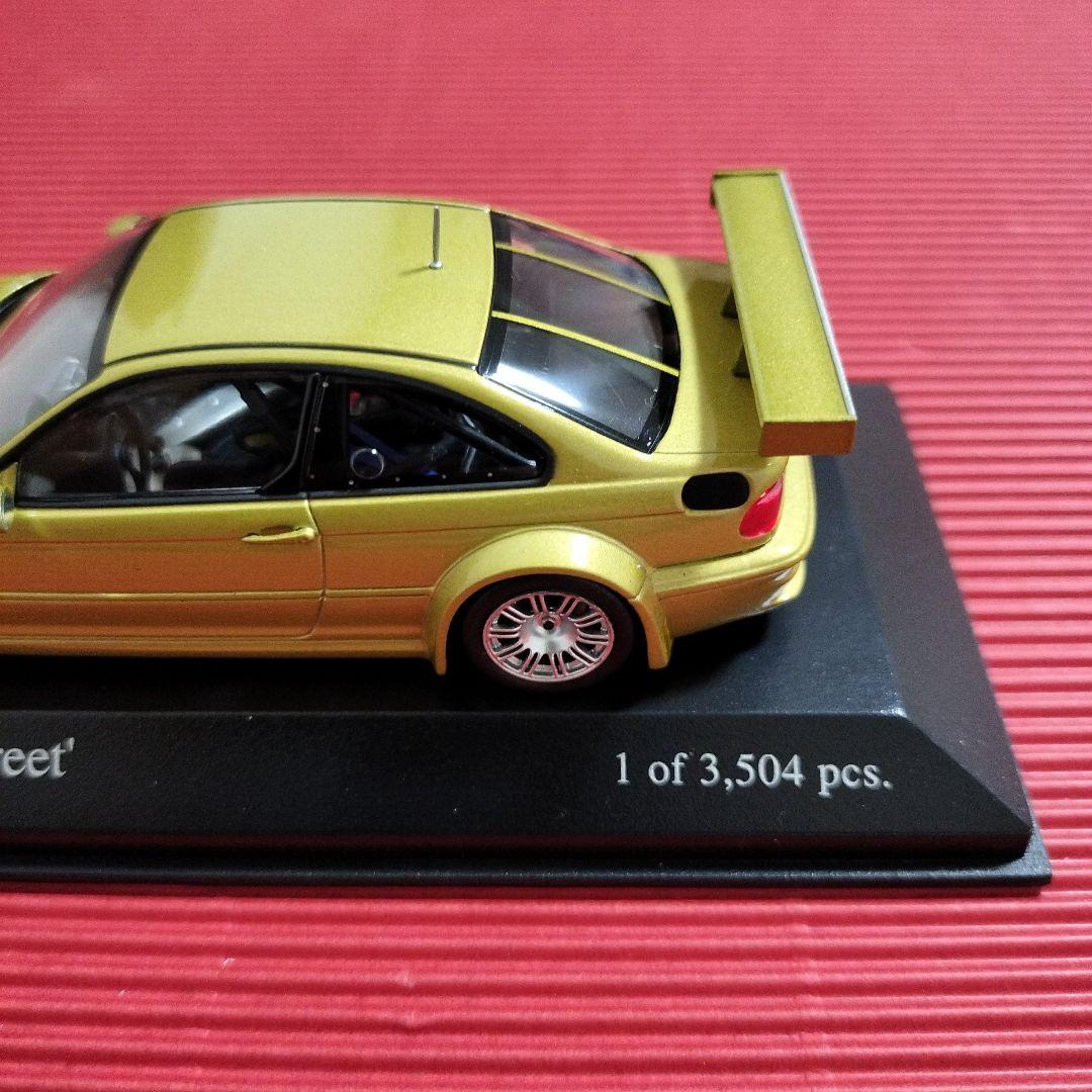 ミニチャンプス 1/43『 M3 GTR 'Street'』未開封品