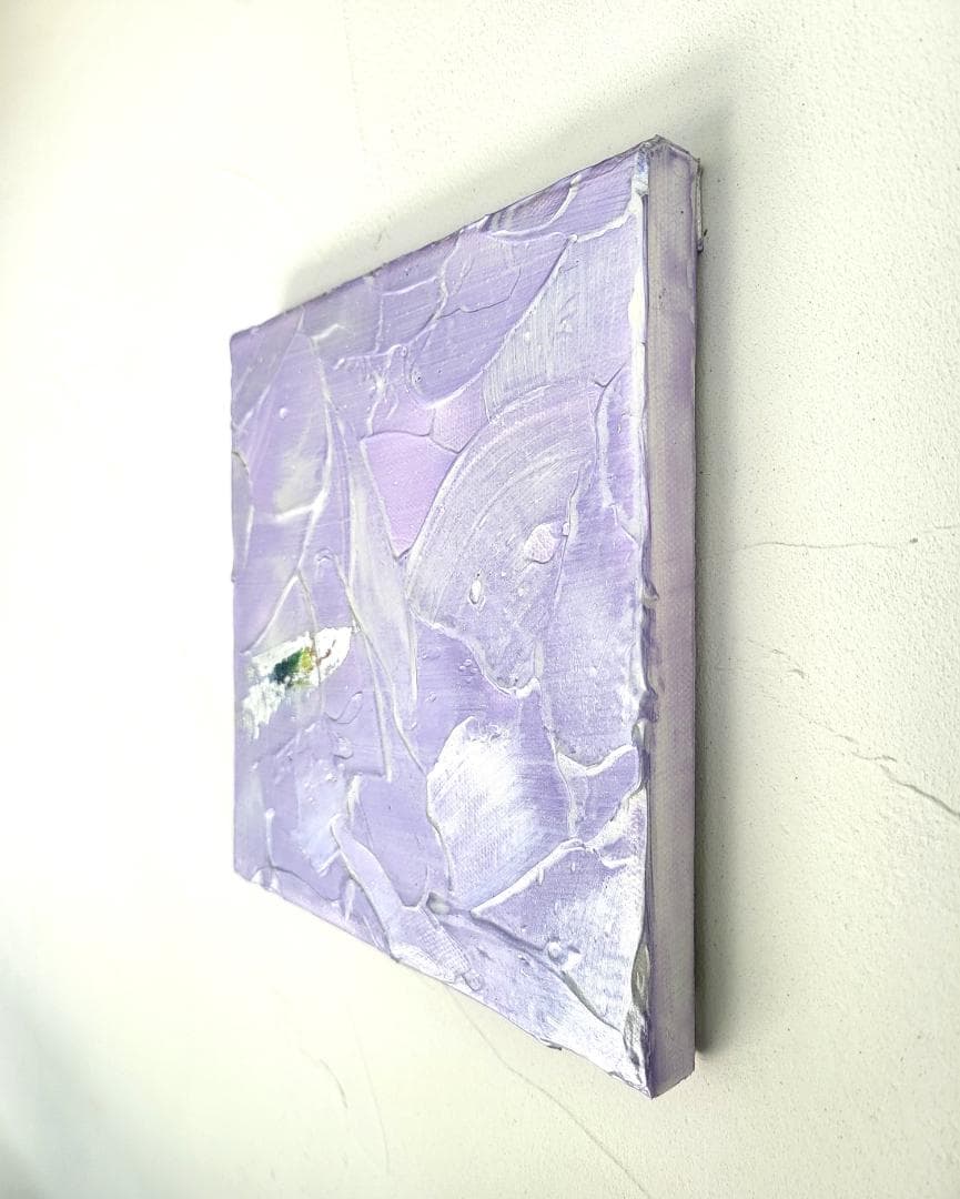 天界 / テクスチャーアート 18×18㎝ S0 原画1点のみ モダンアート