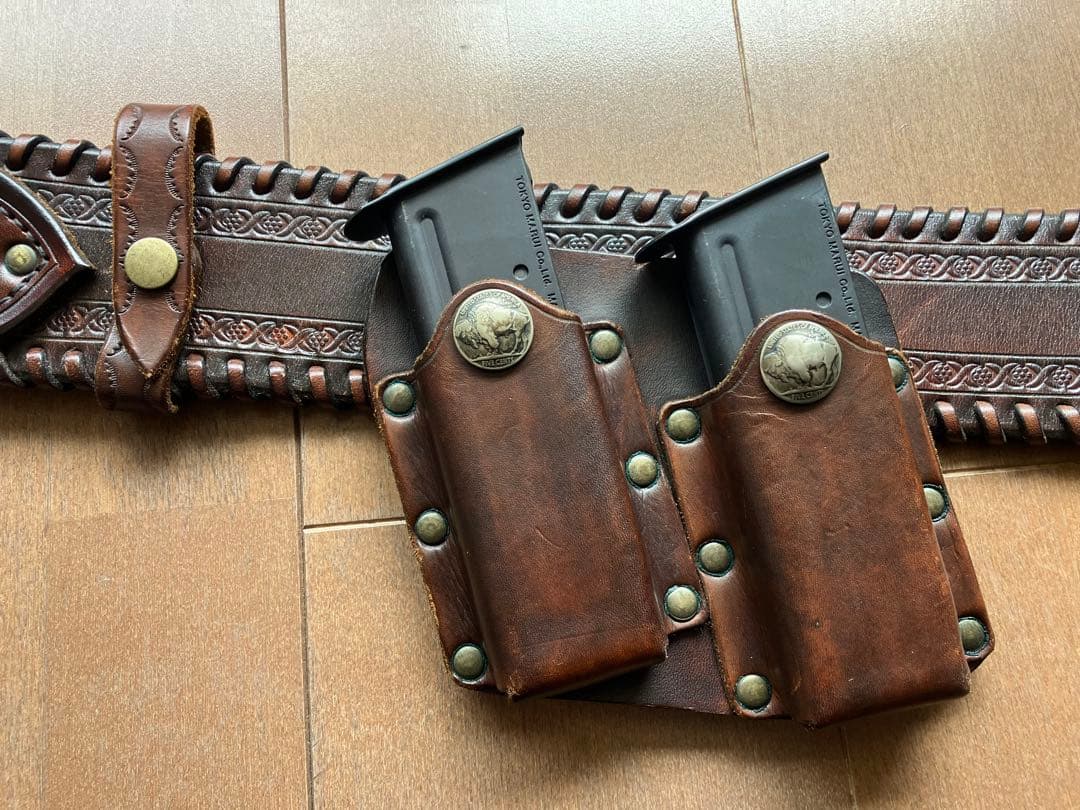 デザートイーグル10インチ+専用ガンベルト+フリーダムアートメタルグリップ