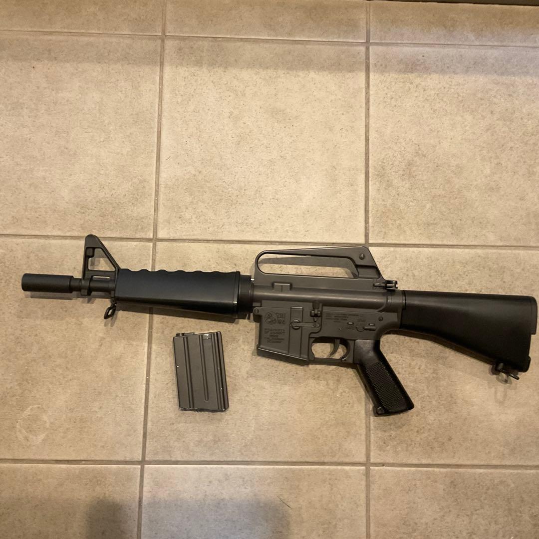 91m/s東京マルイ純正電動ガンCAR-15絶版品メンテ済＋190連良品