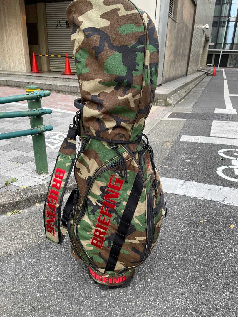 美品ブリーフィング☆ BRIEFING キャディバック　CR-5(9.5型)