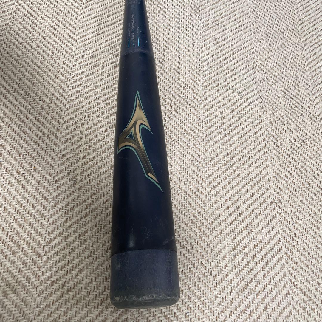 ビヨンドマックスレガシー 軟式バット Mizuno ネイビー長さ76センチ