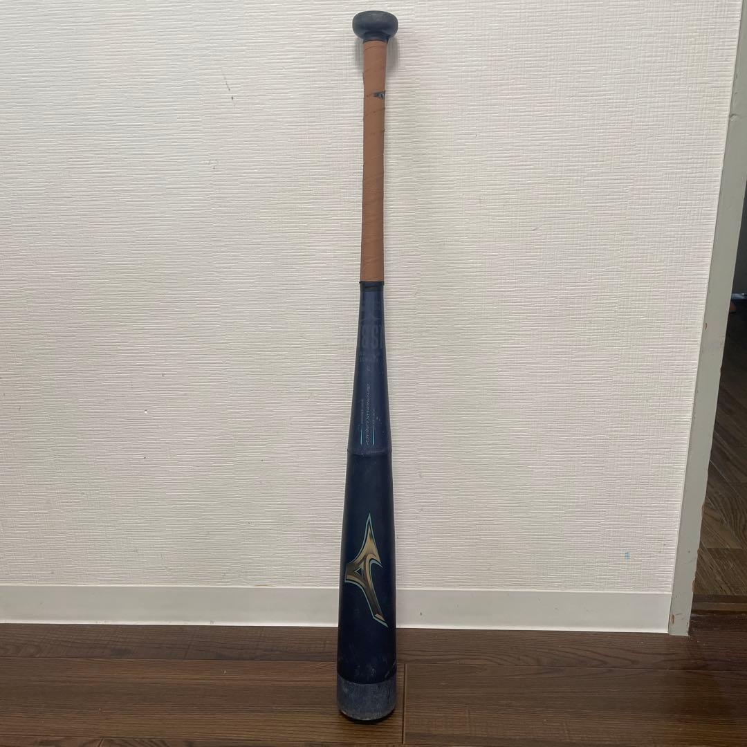 ビヨンドマックスレガシー 軟式バット Mizuno ネイビー長さ76センチ