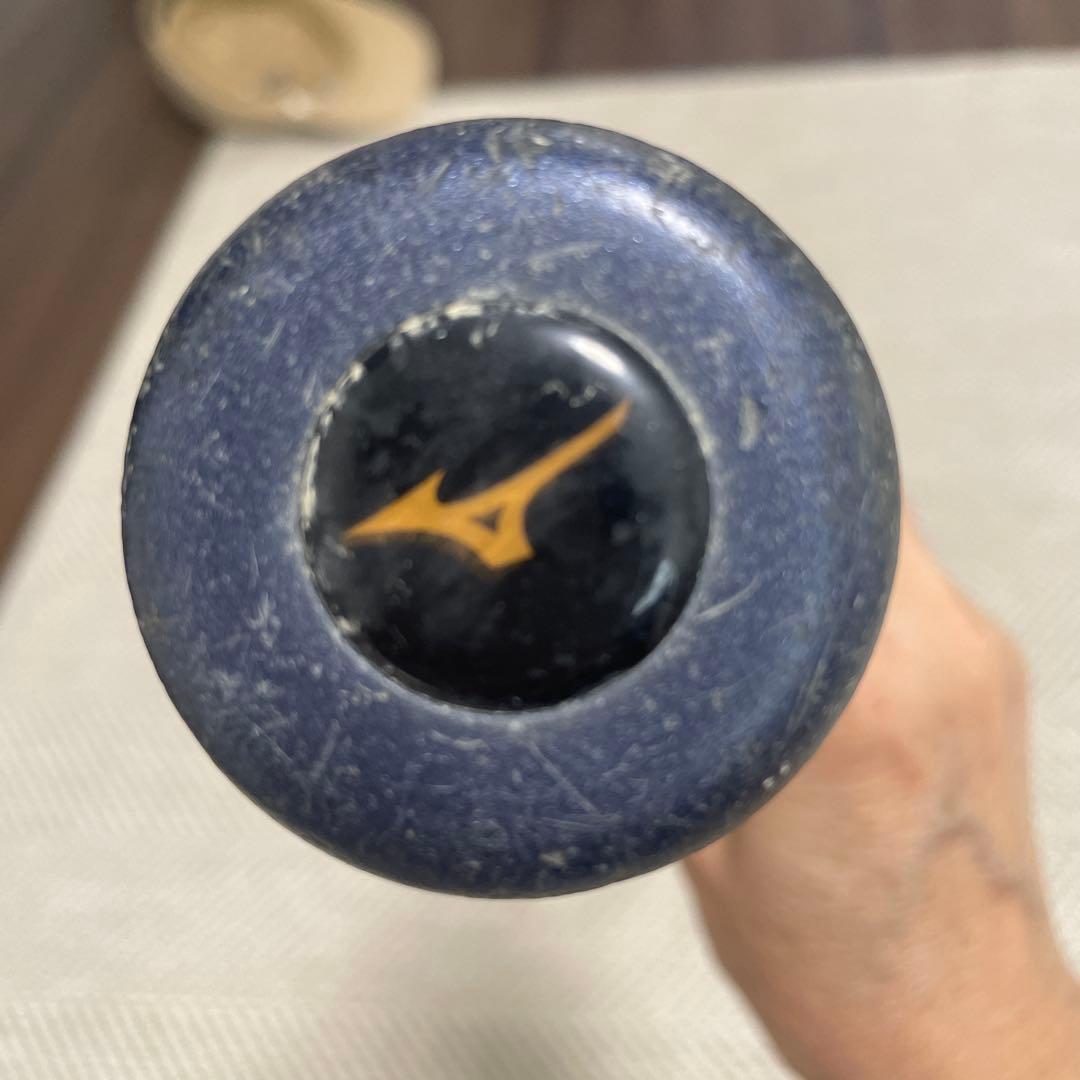 ビヨンドマックスレガシー 軟式バット Mizuno ネイビー長さ76センチ
