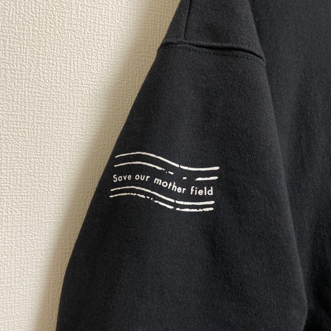 イマカツ　ダブルジップアップパーカー　XL ブラック