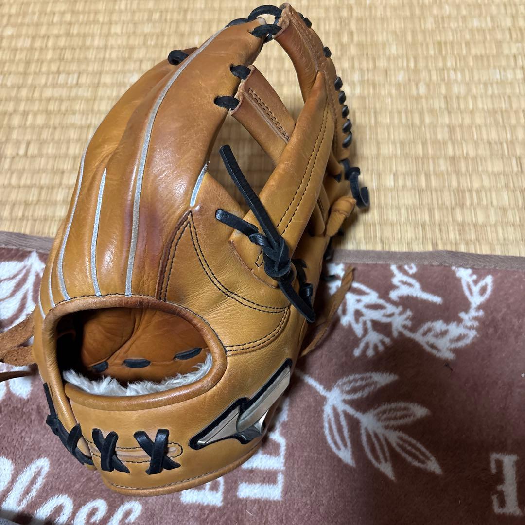 Mizuno Global Elite 軟式グローブ ブラウン
