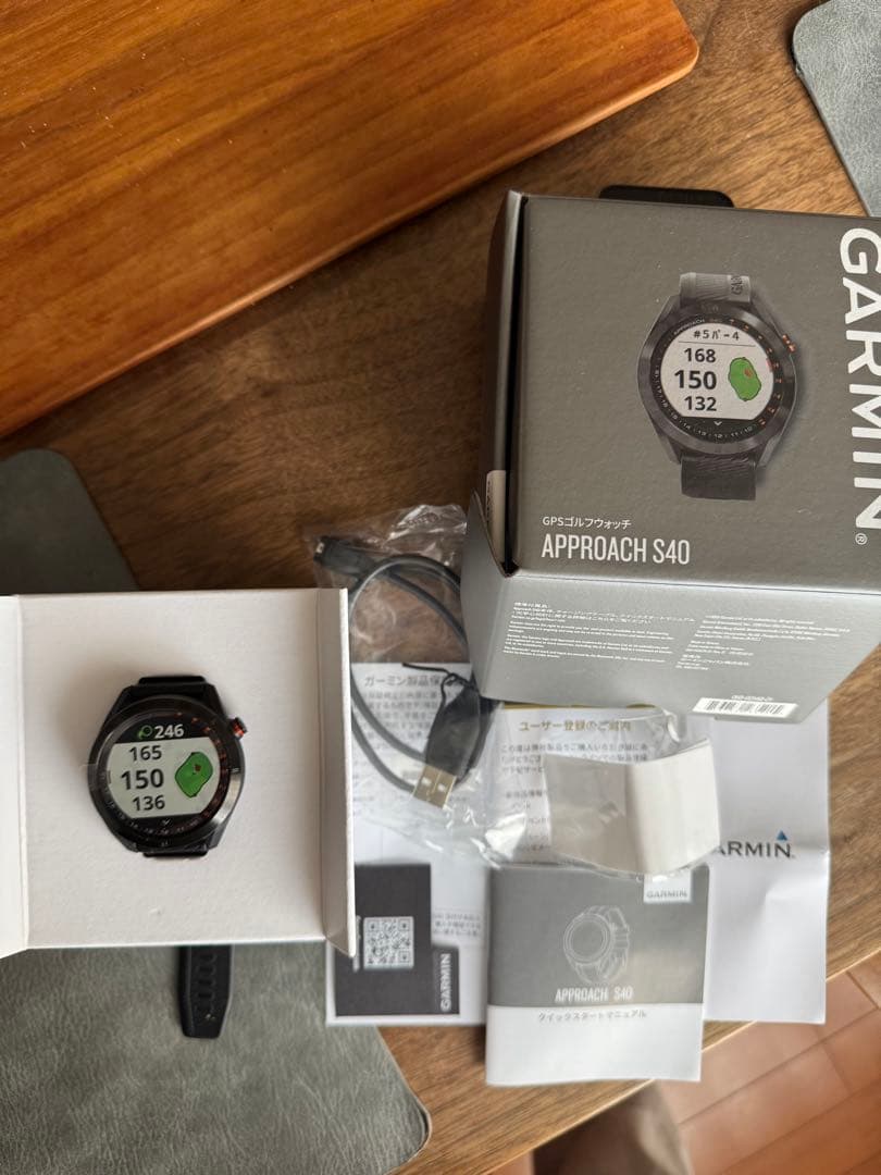 GARMIN APPROACH S40 付属品添付