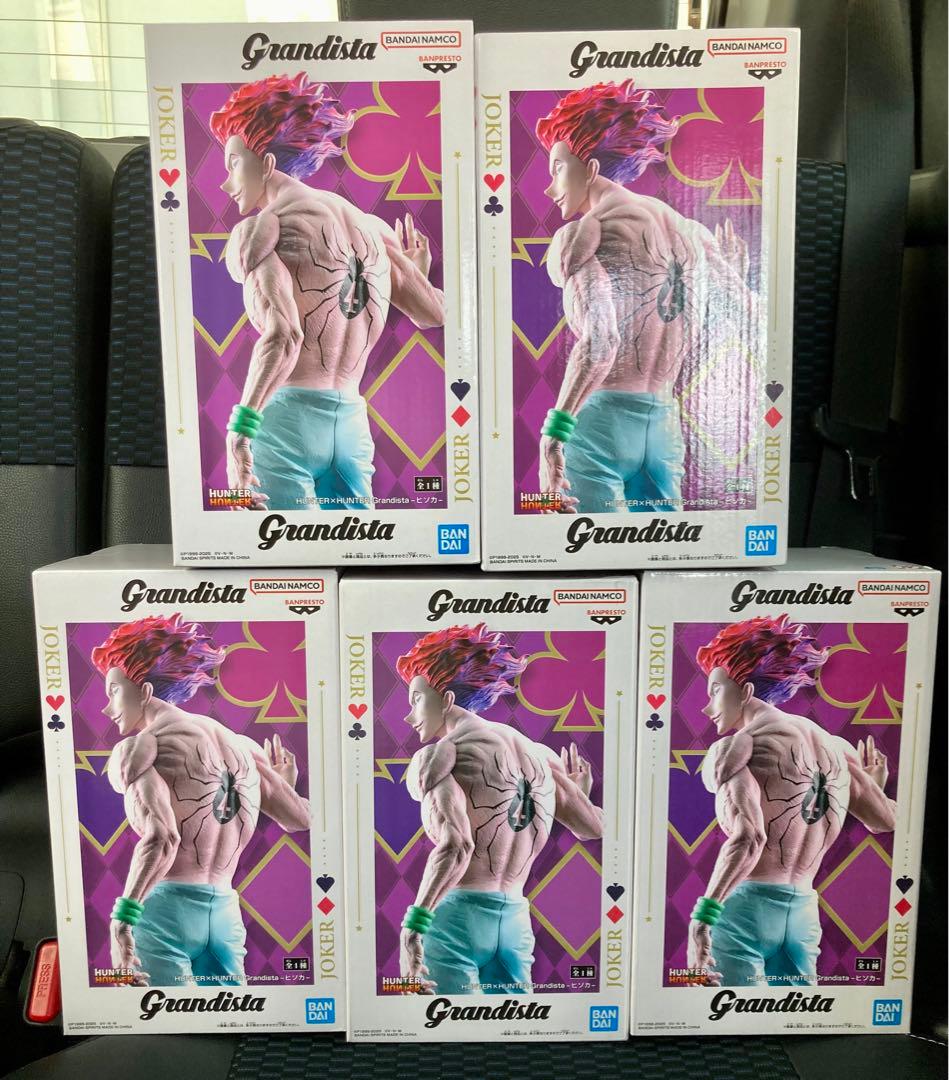 HUNTER×HUNTER ヒソカ　フィギュア 5個