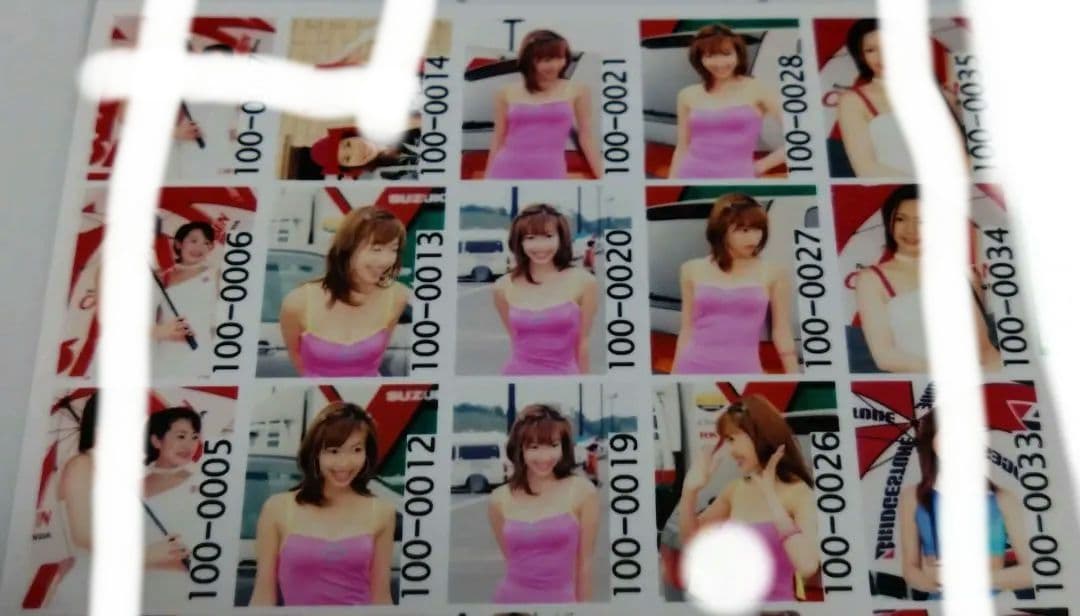 レースクイーン　写真　はがきサイズ　37枚　青柳玲麻　ほか　アイドル　タレント
