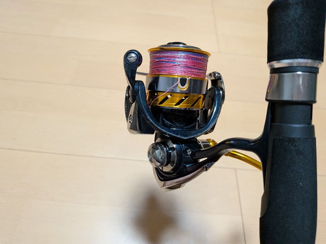 メバリング　アジング　ロッド　リール　ダイワ　レブロス　本体　セット