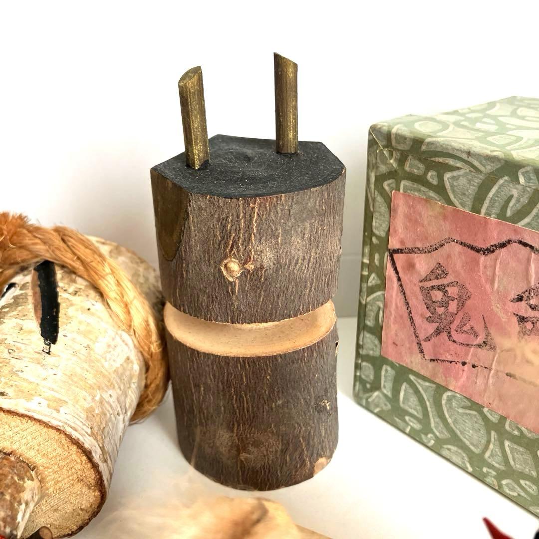 鬼こけし 妖怪 大津絵 鬼剣舞 魔除け鬼 鹿踊り 祭事 むくり こくり 怪異6点