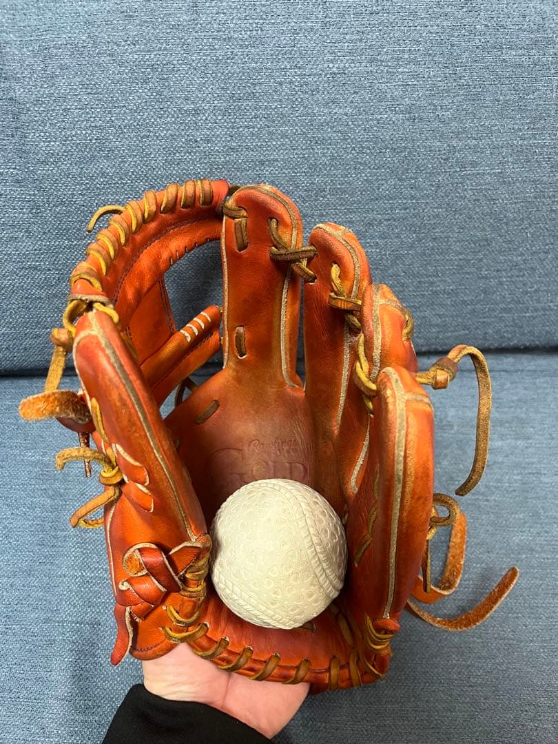 Rawlings 日高氏型付　SISU ゴールドグラブ限定80個　ジュテルレザー