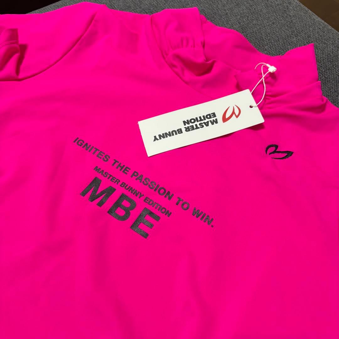 マスターバニーエディショントリコット半袖ハイネックカットソー新品ピンクSサイズ0